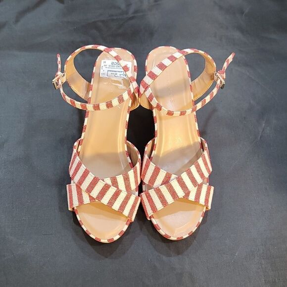 BRAND NEW AEROSOLES WOMEN'S PASTEL WEDGE SANDAL - Picture 3 of 15